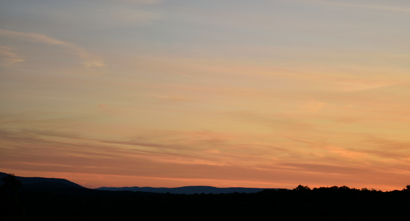Illustration for article titled dam sunset